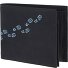  New Cryptan Portafoglio Protezione RFID 12 cm Variante schwarz-footsteps 2.0 cyan