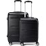  5583 4 ruote Set di valigie 2 pezzi Variante schwarz