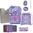 ErgoFlex Tiny Set di borse per la scuola 8 pezzi Variante Magic Unicorn  ErgoFlex Tiny Set di borse per la scuola 8 pezzi Variante Magic Unicorn