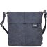 Mademoiselle.M Borsa a tracolla 25 cm Variante nubuk blue Mademoiselle.M Borsa a tracolla 25 cm Variante nubuk blue