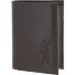  Leather Portafoglio Protezione RFID Vera Pelle 10 cm Variante braun-lizard