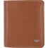 Polo Portafoglio Protezione RFID Vera Pelle 8.5 cm Variante cognac