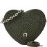  Fashion Borsa a tracolla Vera Pelle 20 cm Variante dark olive