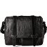  Grandma's Luxury Club Cartella Messenger Vera Pelle 34 cm Vano porta PC Variante black smoke