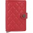  Miniwallet Custodia per carta di credito Protezione RFID Pelle 6.5 cm Variante red