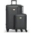  Palermo 4 ruote Set di valigie 2 pezzi Variante black 1