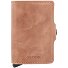  Twinwallet Porta carte di credito vintage RFID in pelle 6,5 cm Variante taupe