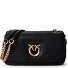  Love Soft Borsa a spalla Vera Pelle 22 cm Variante nero-antique gold