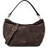  Ebony Borsa a spalla Vera Pelle 39 cm Variante dark brown