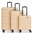  Munich 4.0 Set di valigie a 4 ruote, 3 pezzi con piega elastica Variante beige dull