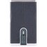  Custodia quadrata nera per carte di credito RFID in pelle 6 cm Variante blue4