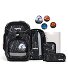 Set di borse da viaggio 6 pz. incl. set di velcro Variante Super ReflektBär Set di borse da viaggio 6 pz. incl. set di velcro Variante Super ReflektBär