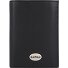  Leather Portafoglio Protezione RFID Pelle 9.5 cm Variante black