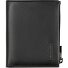  Detroit Portafoglio Protezione RFID Vera Pelle 8 cm Variante nero