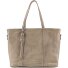 Shopper reversibile in pelle 37 cm Variante cloudy