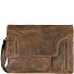  Borsa Revolver vintage a tracolla in pelle 40 cm Variante braun
