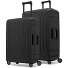  Essentials 15 Set di valigie a 4 ruote 2 pezzi con chiusura a tre punti Variante deep black