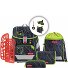 2in1 Set di borse per la scuola Variante Danger Cat Chiko 2in1 Set di borse per la scuola Variante Danger Cat Chiko