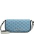  Signature Borsa a tracolla 25 cm Variante monogram denim light blue