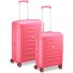  Starlight 3.0 4 ruote Set di valigie 2 pezzi con piega di espansione Variante coral pink