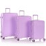 Pastel 4 ruote Set di valigie 3 pezzi con piega di espansione Variante lavender Pastel 4 ruote Set di valigie 3 pezzi con piega di espansione Variante lavender
