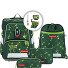  Space Shine Set di borse per la scuola 5 pezzi Variante Dino Night Tyro