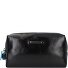  Blue Square Borsa da toilette Vera Pelle 25 cm Variante black
