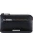  Portachiavi classico in pelle 12 cm Variante black