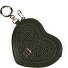  Portachiavi Ciondollini in pelle, 11,5 cm Variante dark olive