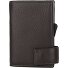  SecWal 1 Custodia per carte di credito Portafoglio RFID in pelle 9 cm Variante dunkelbraun