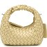  Greta Micro weave Borsetta Pelle 20 cm Variante butter yellow