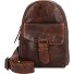  Rugged Borsa a tracolla Pelle 17 cm Variante brown