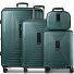  Set di valigie Essentials 14 a 4 ruote + beauty case 4 pezzi con piega elastica Variante pearl-green metallic