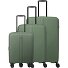  Air Stripe 4 ruote Set di valigie 3 pezzi espandibile Variante green