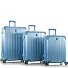 Xtrak 4 ruote Set di valigie 3 pezzi con piega di espansione Variante icy blue Xtrak 4 ruote Set di valigie 3 pezzi con piega di espansione Variante icy blue