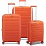 B-Flying Move 4 ruote Set di valigie 3 pezzi con piega di espansione Variante orange B-Flying Move 4 ruote Set di valigie 3 pezzi con piega di espansione Variante orange