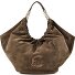  Smash Borsa shopper Vera Pelle 35 cm Variante fango-fango