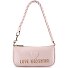  Cipria Borsa a spalla Vera Pelle 25 cm Variante cipria