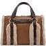  Laura Borsetta Vera Pelle 25 cm Variante cognac