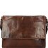  Newport Messaggero Vera Pelle 35 cm Variante coffee