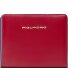  Blue Square Portafoglio Protezione RFID Pelle 11 cm Variante red