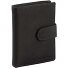  Ruby Portafoglio Protezione RFID Vera Pelle 9.5 cm Variante brown