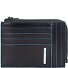 Custodia quadrata blu per carte di credito RFID in pelle 12 cm Variante black Custodia quadrata blu per carte di credito RFID in pelle 12 cm Variante black