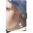  Art Custodia per carte di credito RFID in pelle 6 cm Variante art pearl earing