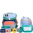  Timeless Pro Set di borse per la scuola 7 pezzi Variante Happy Colours Collection