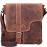  Borsa a tracolla vintage in pelle 22 cm Variante brown