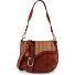  Gioachina Borsa a tracolla Pelle 24 cm Variante bianco-cognac
