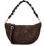  Cleo Borsa a spalla Vera Pelle 23 cm Variante moka