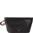  Borsa cosmetica Fuerteventura in pelle 28 cm Variante schwarz rose
