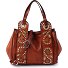  Dafne Mini Borsa Borsa a tracolla Vera Pelle 17 cm Variante cognac